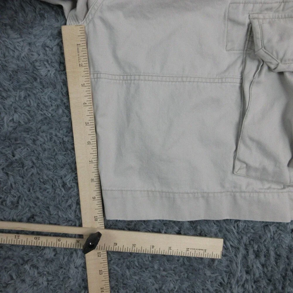 Polo Ralph Lauren Shorts Mens 36 Khaki Cargo Classic Polo Chino Pockets 34x10*